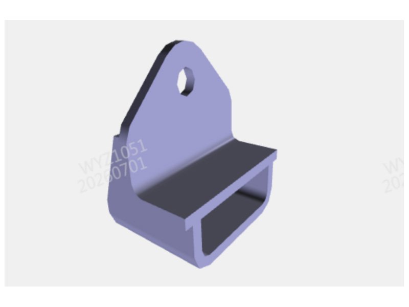 Shacman H3000 Axle Position Limit Frame Assembly