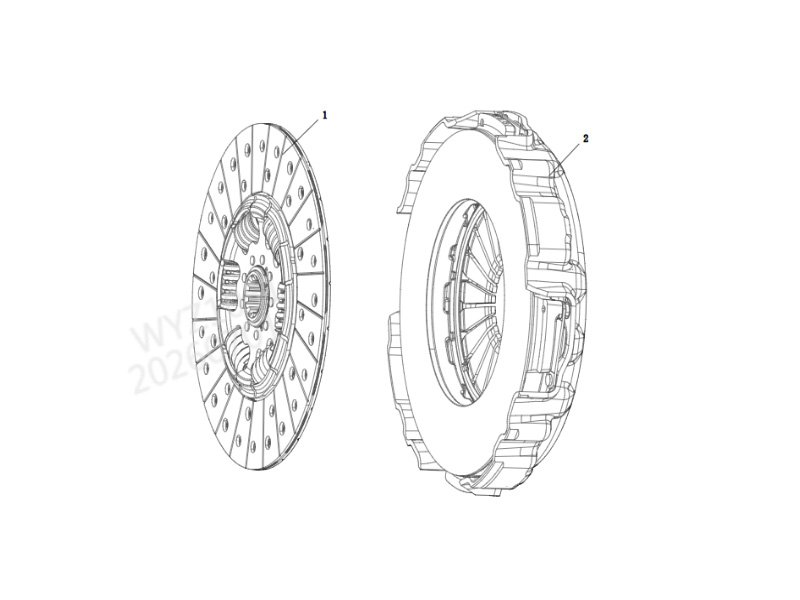 Shacman H3000 Clutch