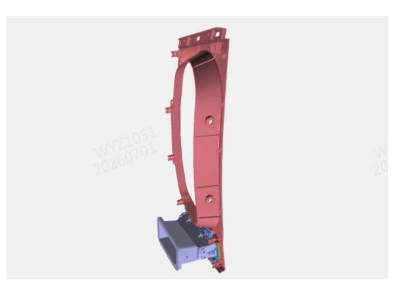 Shacman H3000 Combination Instrument Cover Assembly