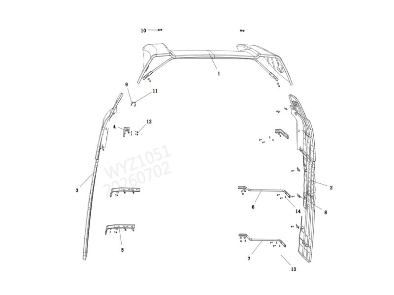 Shacman H3000 Deflector