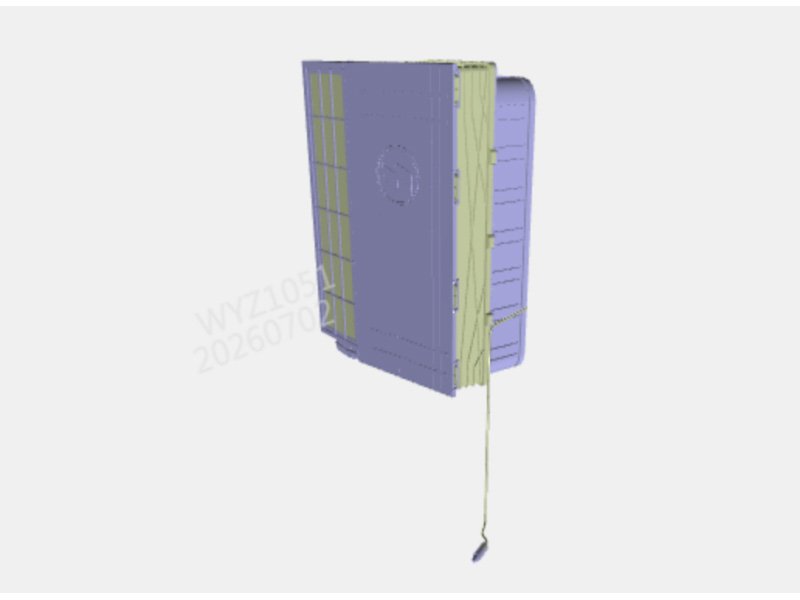 Shacman H3000 Fan Outer Cover Assembly
