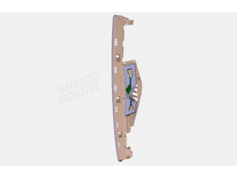 Shacman H3000 Front Defrost Cover Assembly