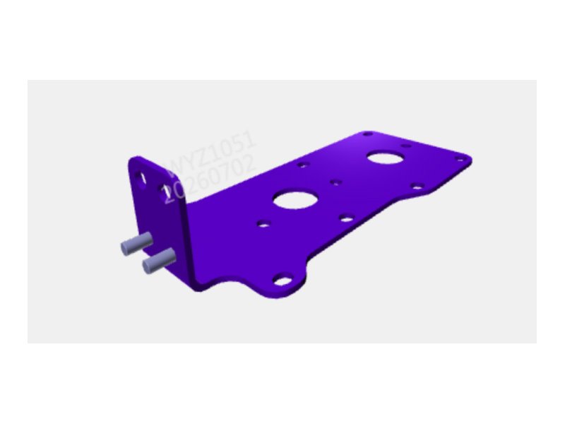 Shacman H3000 Left Connecting Plate Assembly