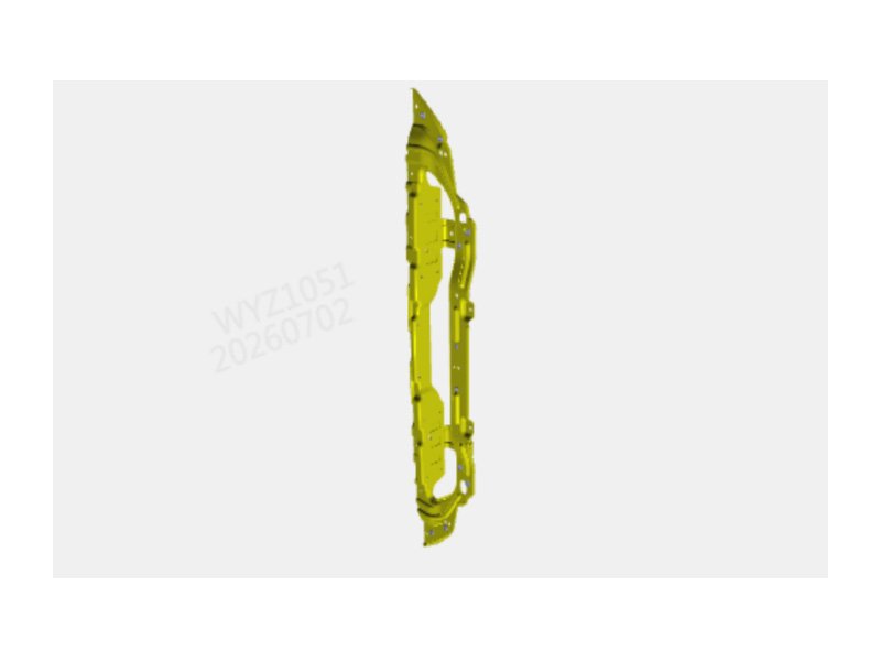 Shacman H3000 Lower Crossbeam Assembly