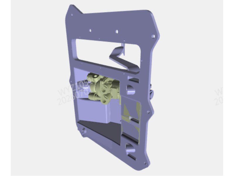 Shacman H3000 Pedal Mechanism Assembly