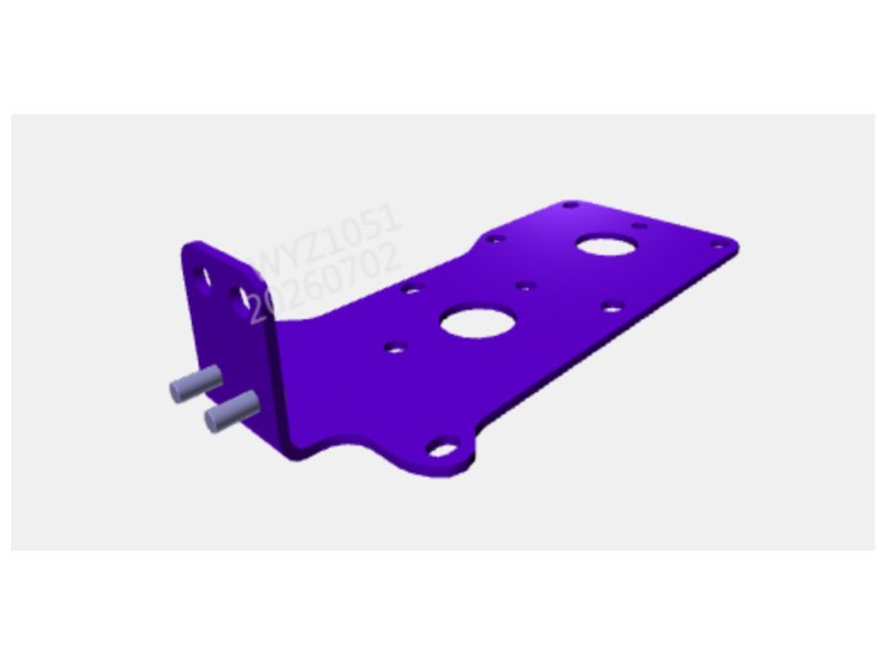 Shacman H3000 Right Connecting Plate Assembly