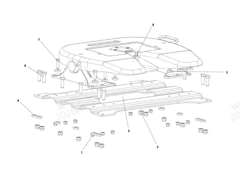 Shacman H3000 Saddle Seat