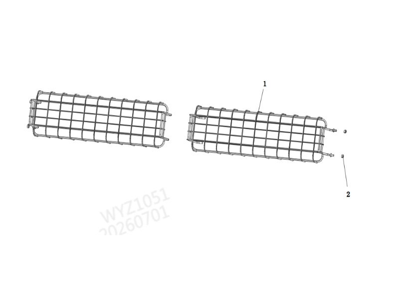 Shacman H3000 Taillight Bracket