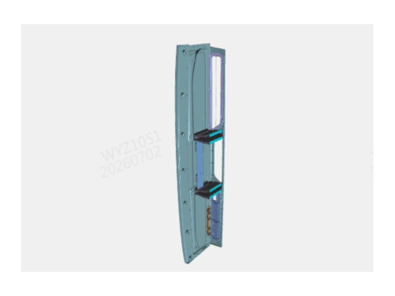 Shacman H3000 Top Cabinet Bottom Plate Assembly-20 Model