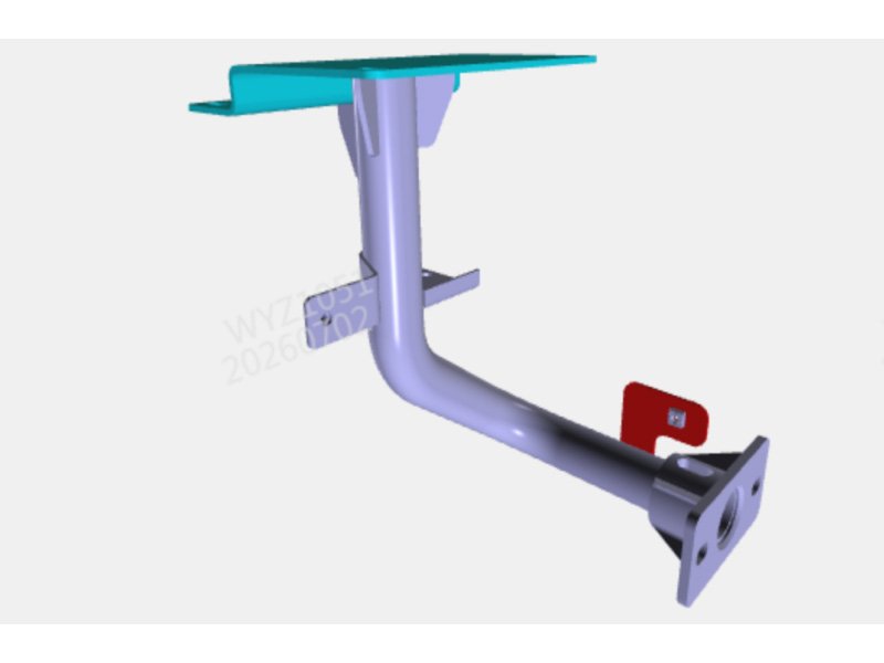 Shacman H3000 Upper Right Pedal Bracket Assembly