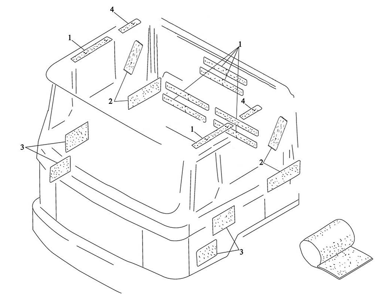 Damping Plate Traction