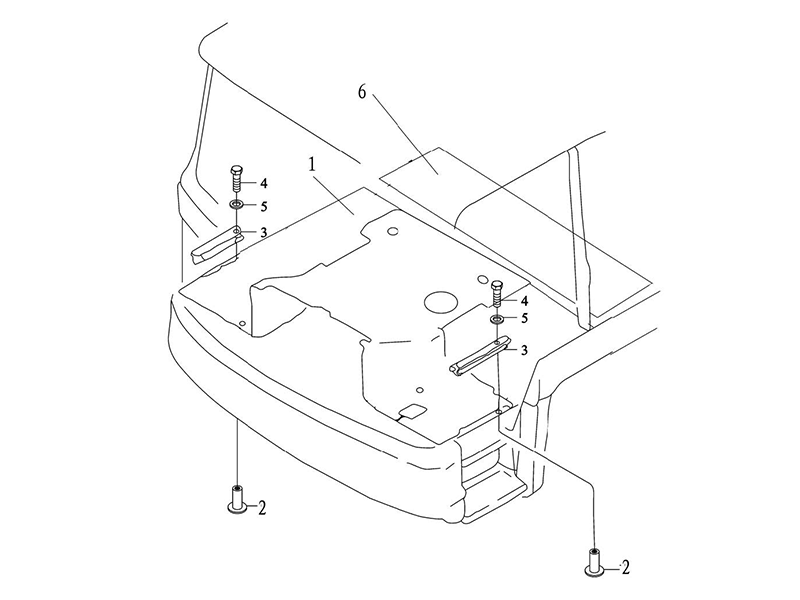 Front Floor Mats and Skid Strips