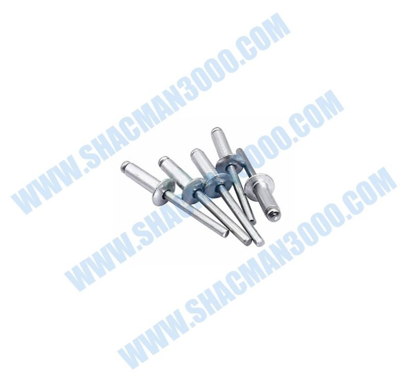 Q4400410T19 Open End Blind Rivets With Break Pull Mandrel And Flat Round Head