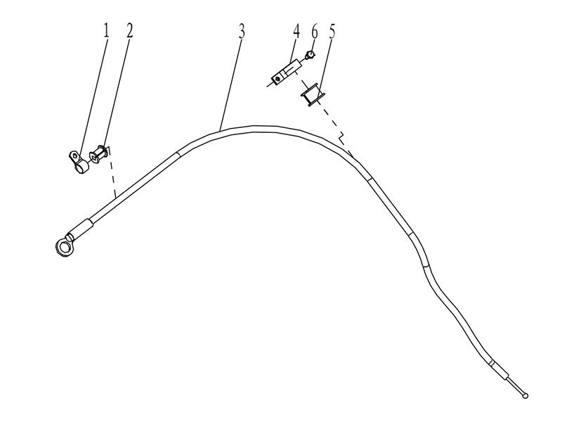 Shacman F2000&F3000 A Combined Oil Gauge Stick