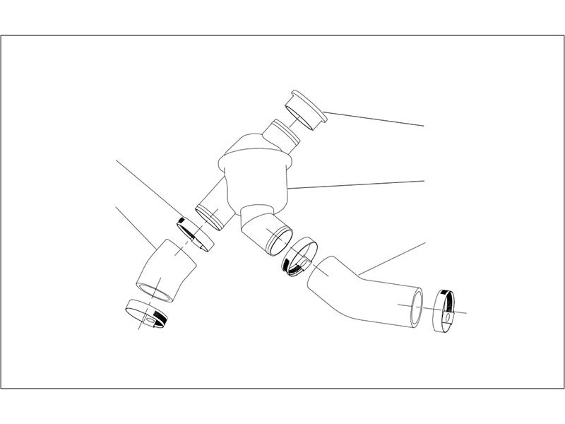 Shacman F2000&F3000 A Combined Thermostat