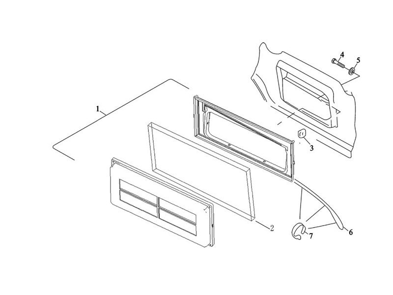 Shacman F2000&F3000 Air Intake Box On Cab