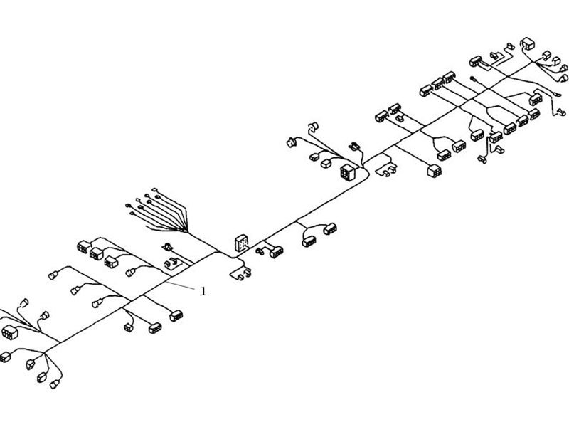 Shacman F2000&F3000 Cabin Wiring Assembly