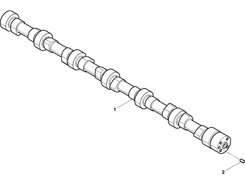 Shacman F2000&F3000 Camshaft Assembly