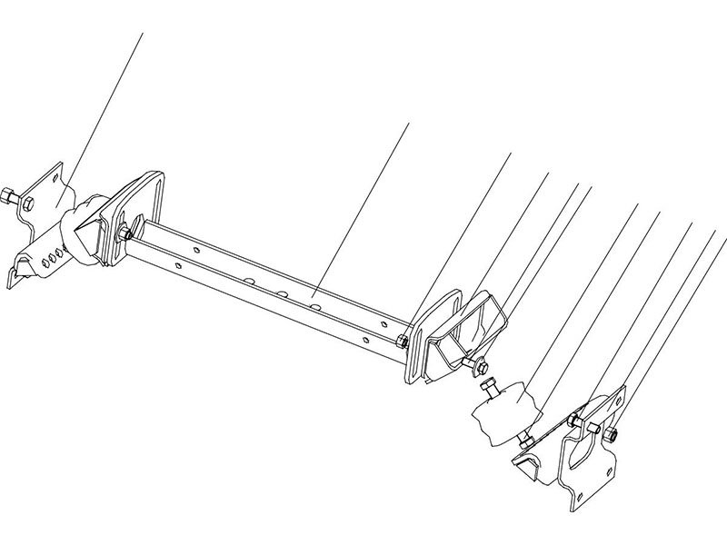 Shacman F2000&F3000 Gear Box Support