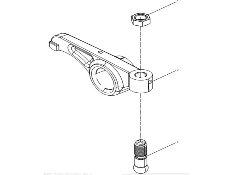 Shacman F2000&F3000 Intake Valve Rocker Arm Assembly