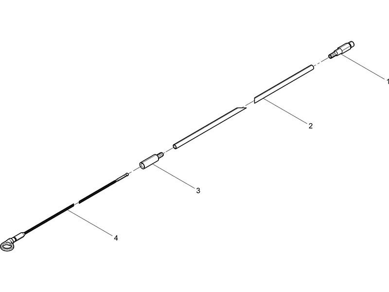 Shacman F2000&F3000 Oil Dipstick Assembly