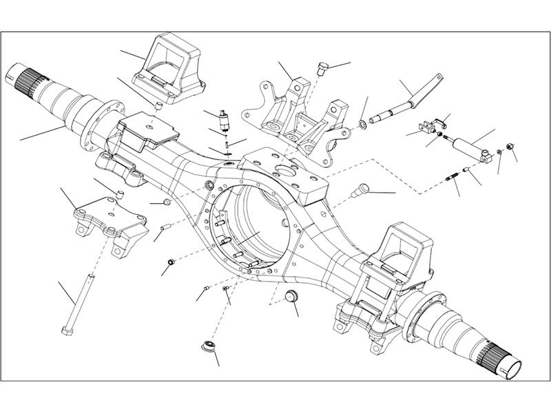 Shacman F2000&F3000 STR Double Stage Bridge Shell