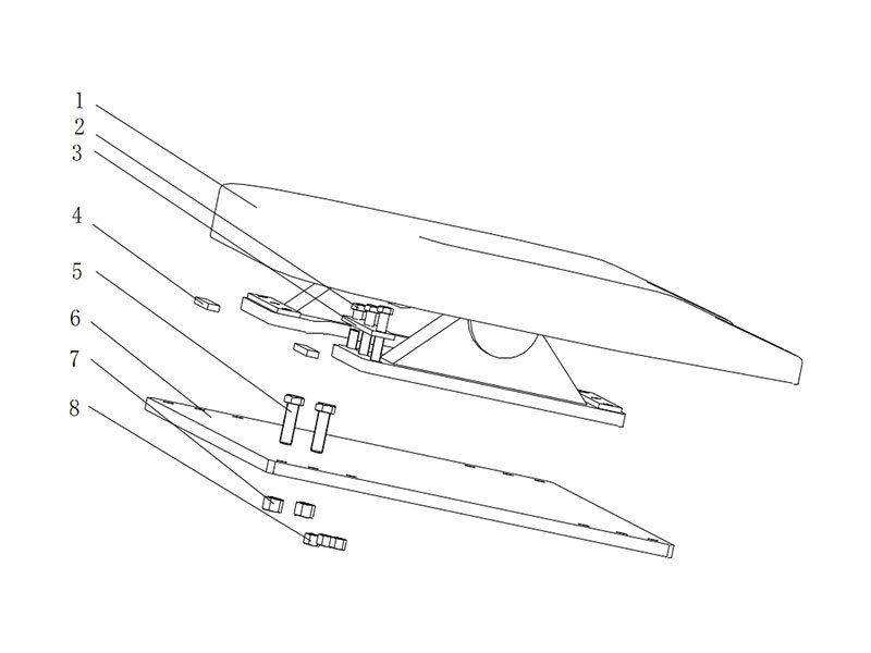 Shacman F2000&F3000 Semi Trailing Base