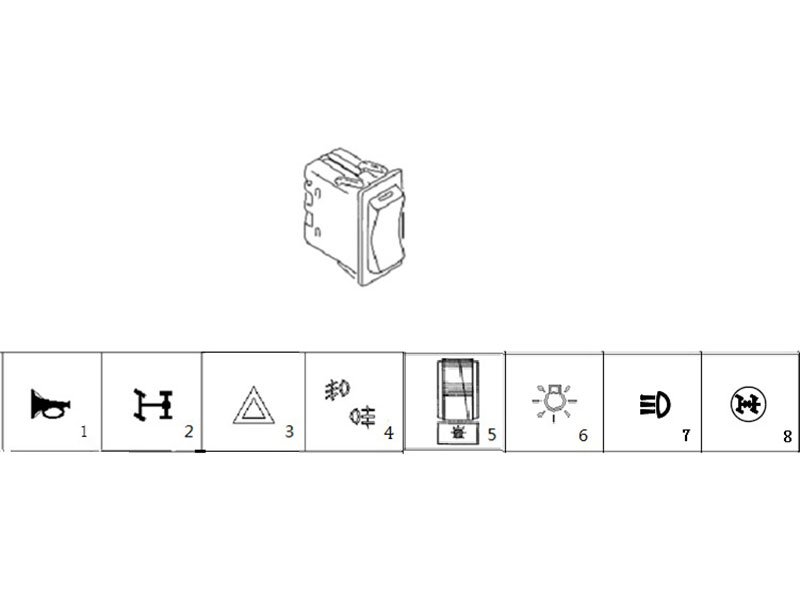 Shacman F2000&F3000 Switch