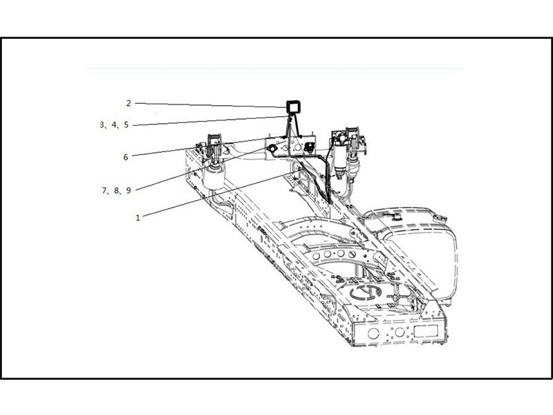 Shacman F2000&F3000 Working Lamp Tractor