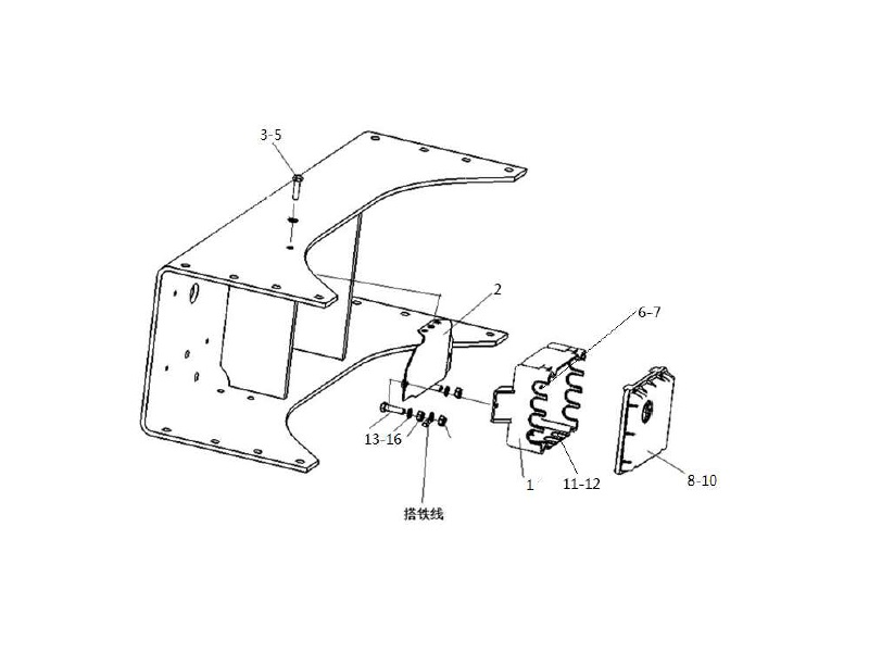 Shacman F3000 Chassis Electrical/Non-Tractor Trailer/8×4/4175/1000/Jacob/New