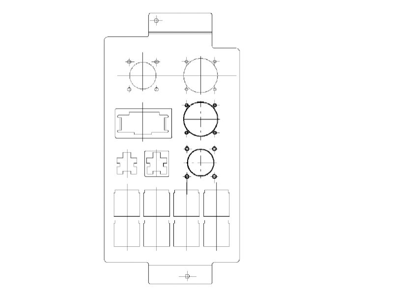 Shacman F3000 Diagnostic Interface Unit Board