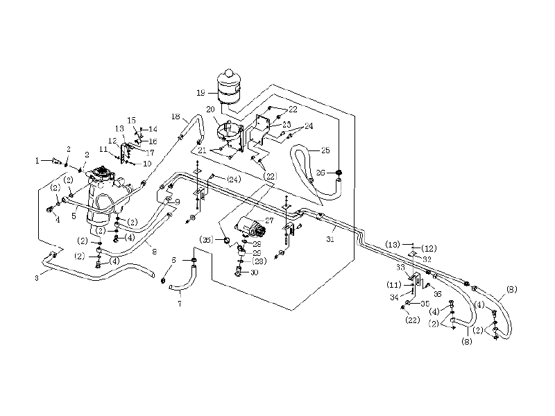 Shacman F3000 Steering Hydraulic Device