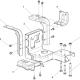 Shacman X6000 Chassis Step Bracket_Lh