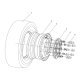 Shacman X6000 Wheel Assembly 315/80R22.5-Spare Parts Catalog